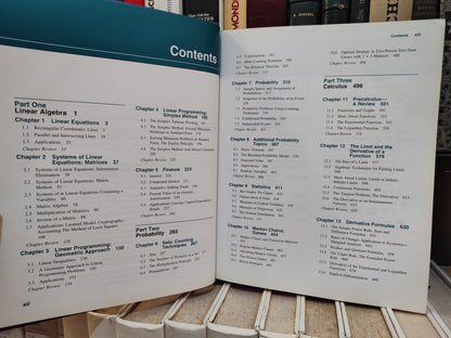 MIzrahi - Mathematics an Applied Approch 7 edition