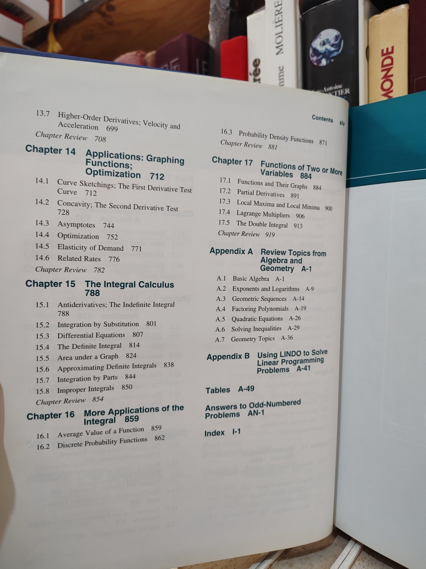 MIzrahi - Mathematics an Applied Approch 7 edition