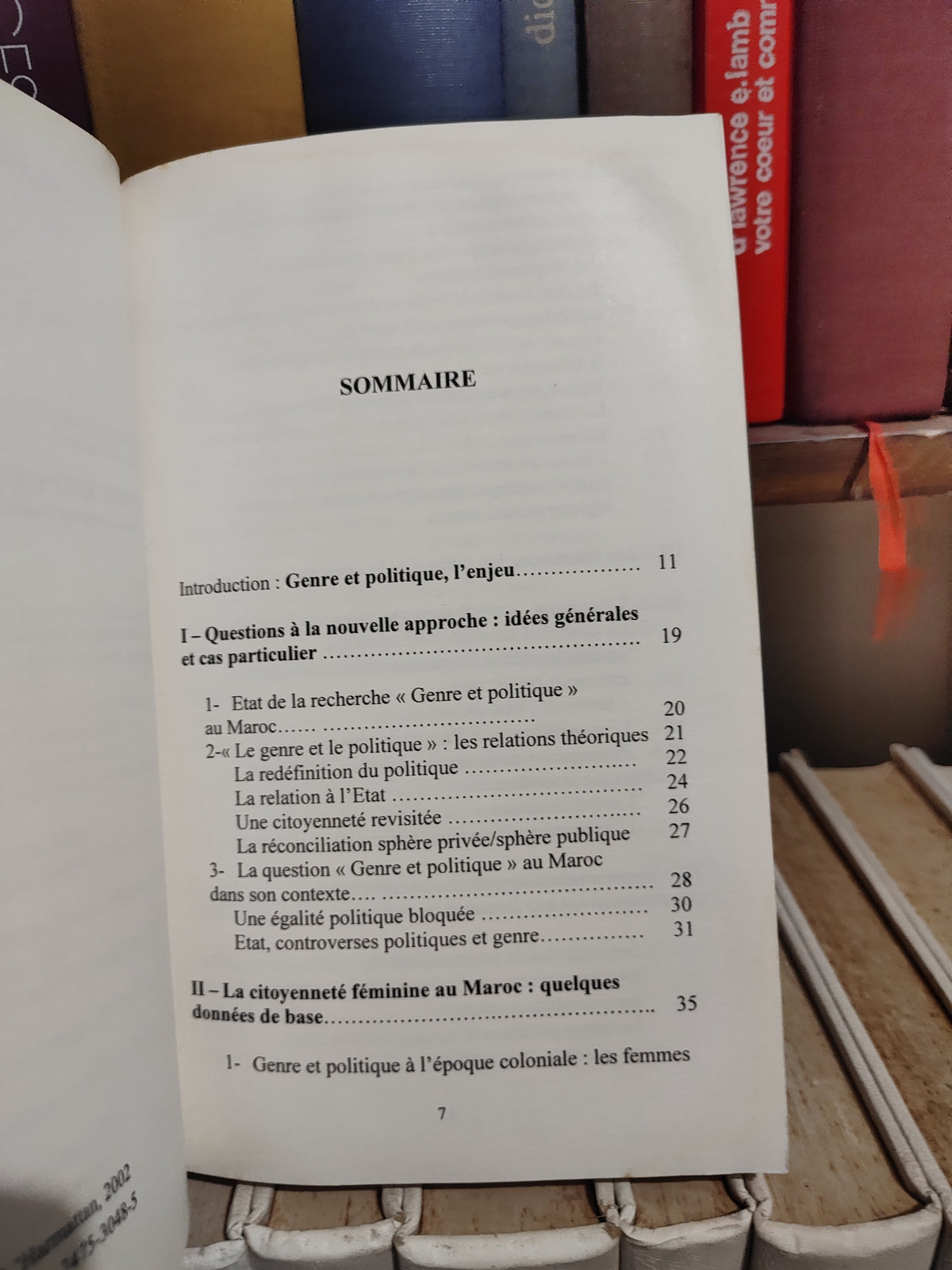 M'Chichi - Genre et politique au Maroc : Les enjeux de l'égalité hommes-femmes entre islamisme et modernisme