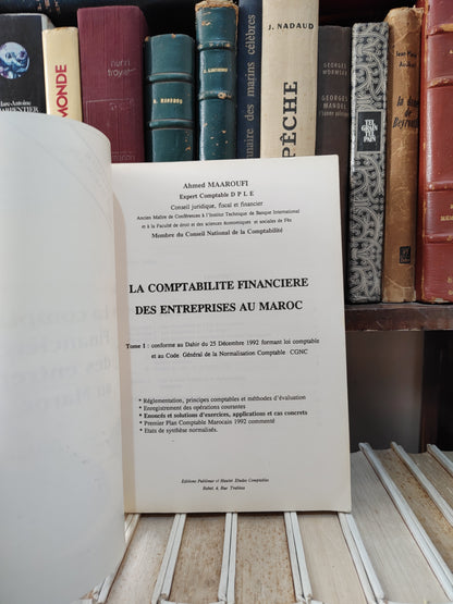 Maaroufi - La comptabilité financière des entreprise au Maroc tome 1