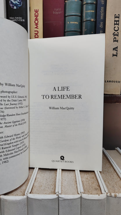 MacQuitty - A life to remember