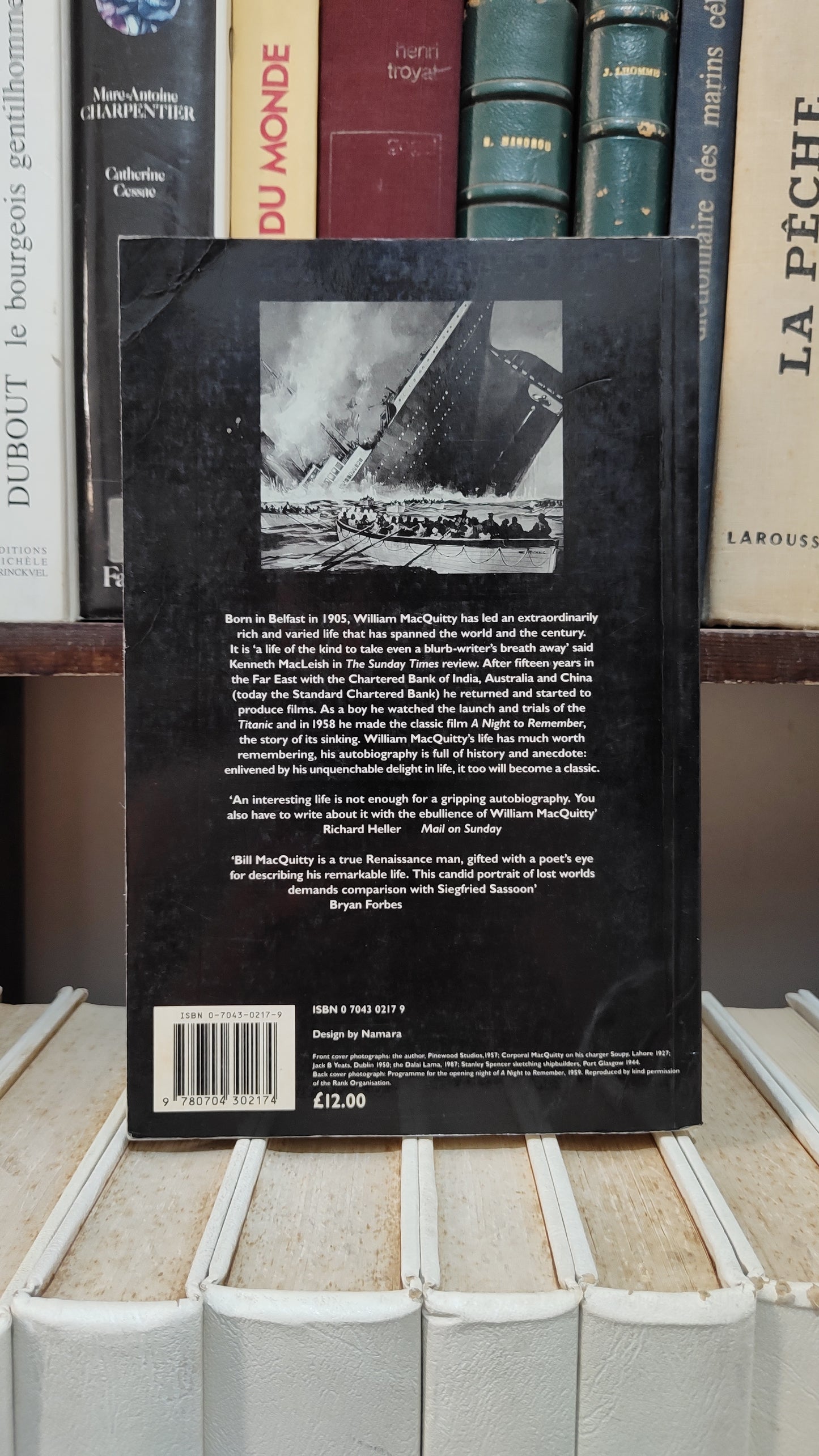 MacQuitty - A life to remember