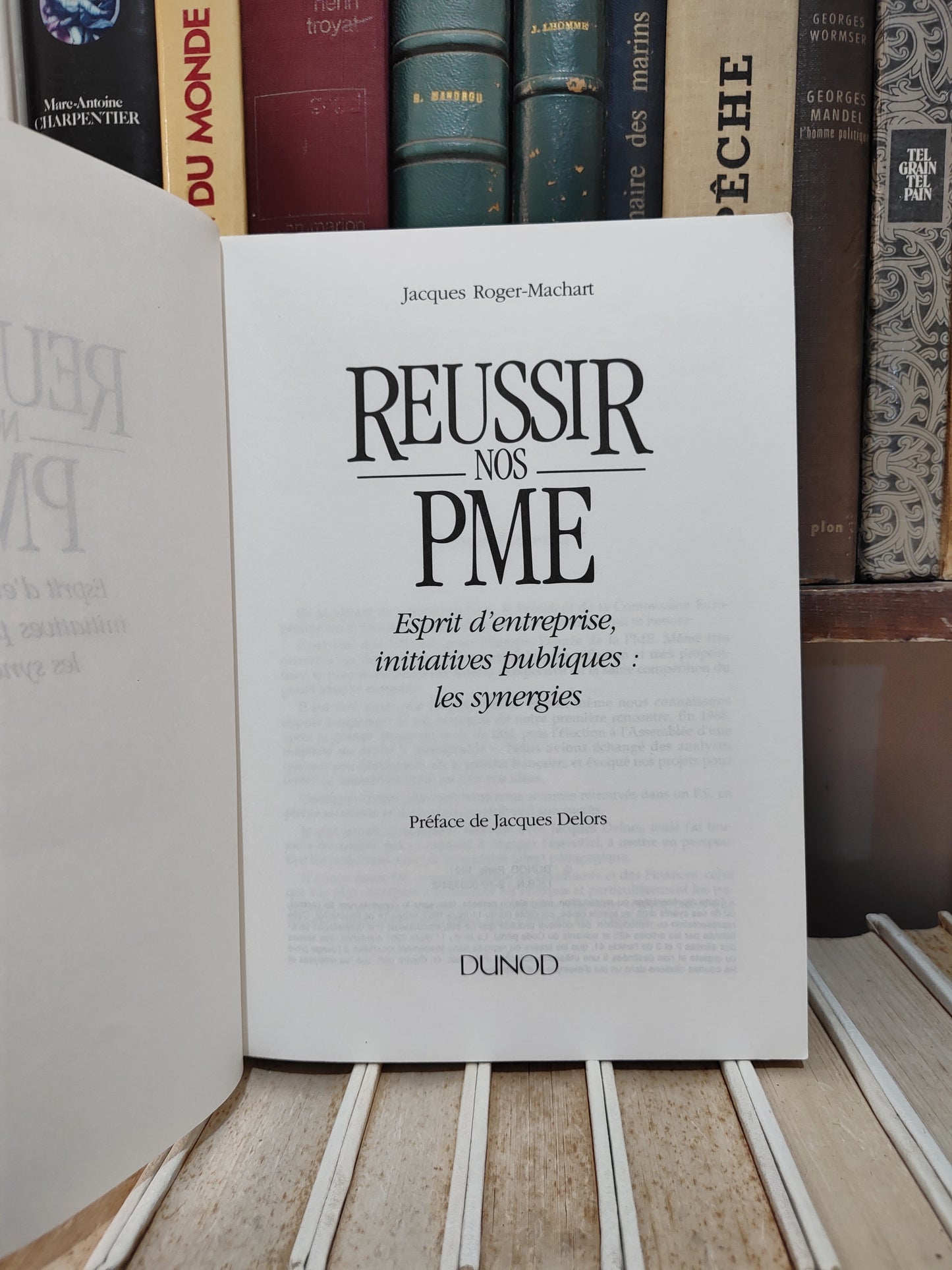 Machart - Réussir nos PME : Esprit d'entreprise initiatives publiques : les synergies
