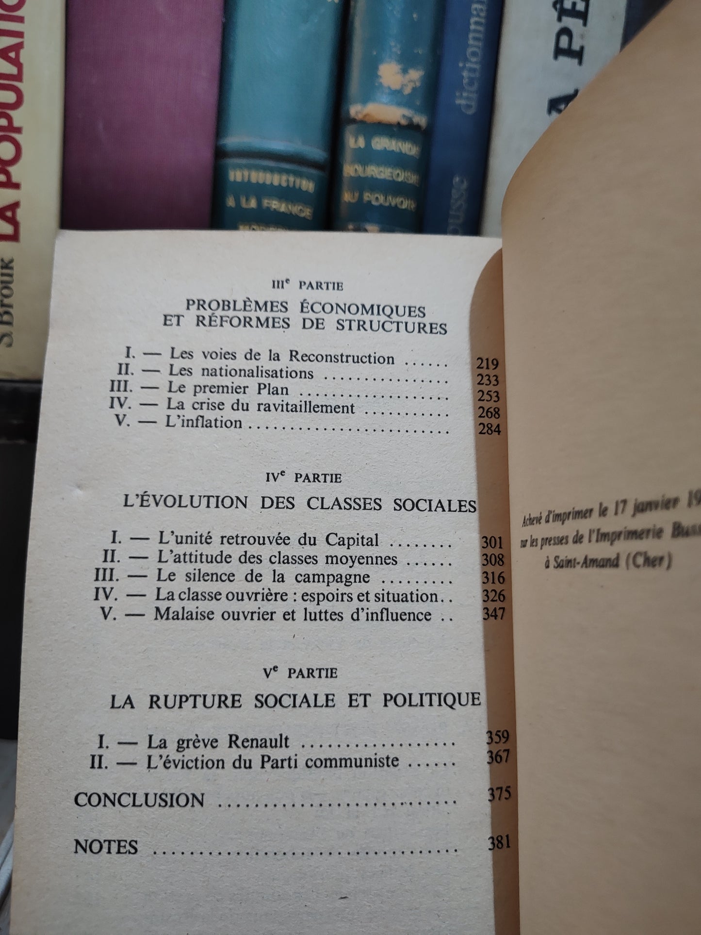 Madjarian - Conflits, pouvoir et société à la libération