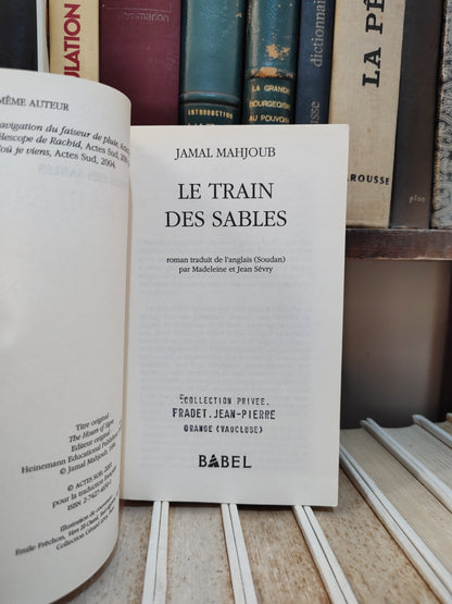 Mahjoub - Le train des sables