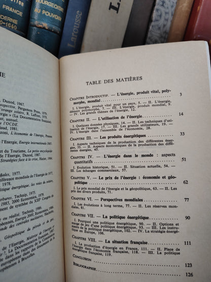 Maillet - L'énergie