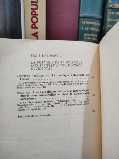 Maillet - La politiques industrielle ; que sais-je