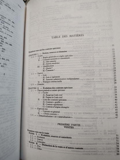 Malaurie - Droit civil ; Les contrats spéciaux