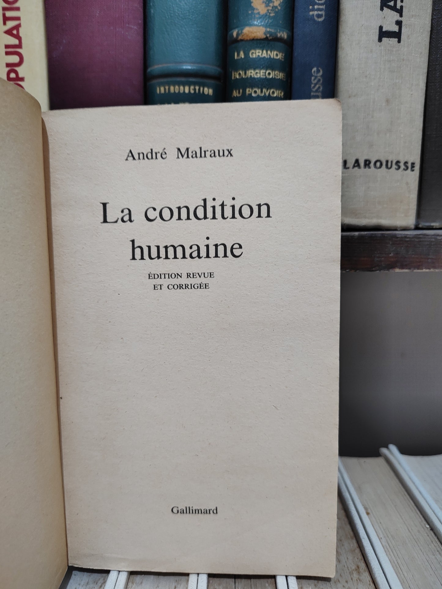 Malraux - La condition humaine
