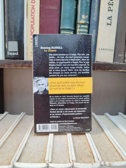 Mankell - Le chinois