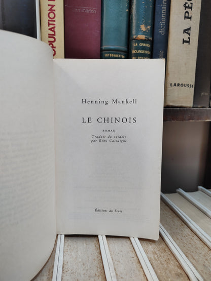 Mankell - Le chinois