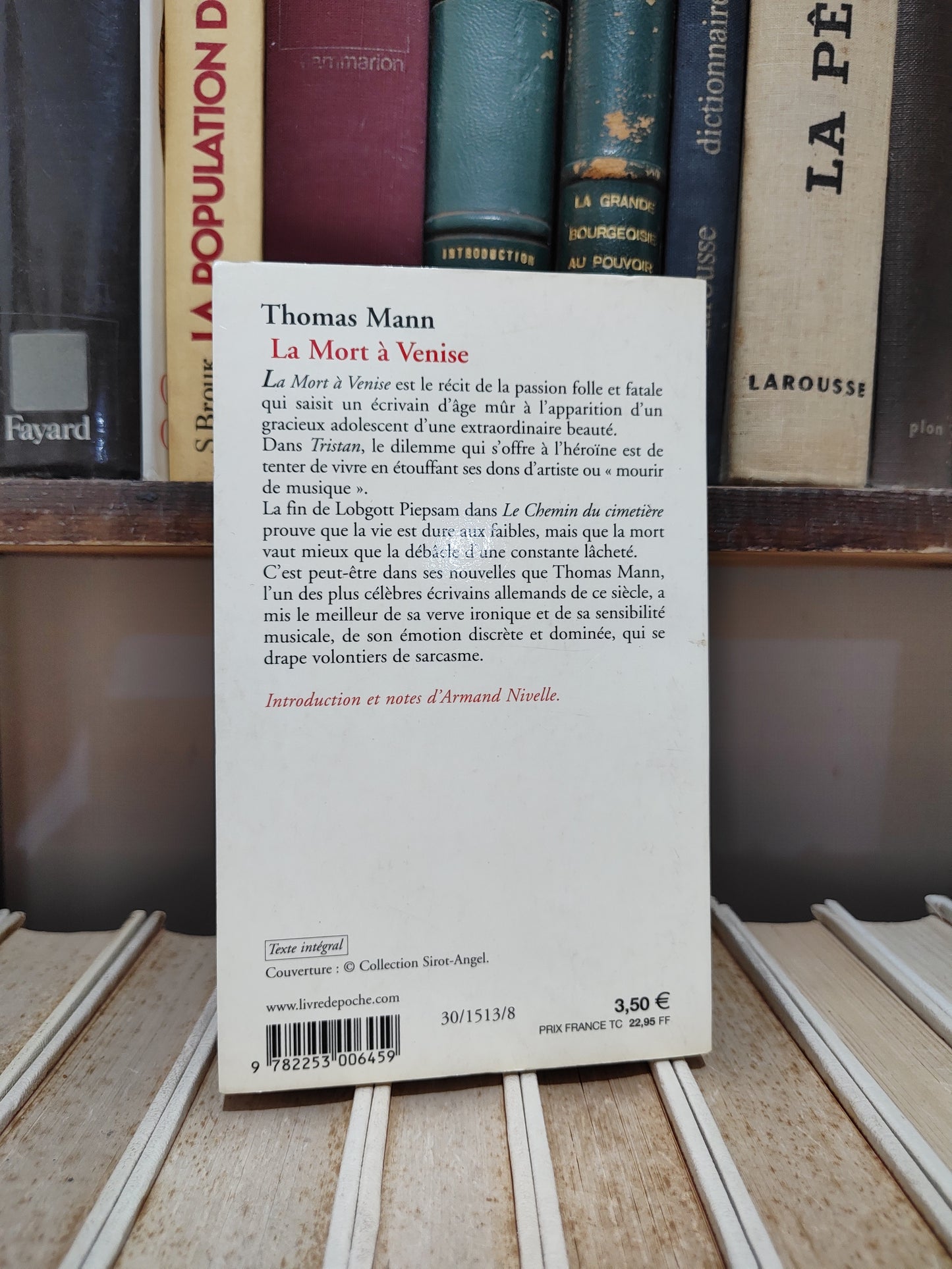Mann - La Mort à Venise