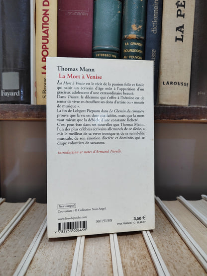 Mann - La Mort à Venise