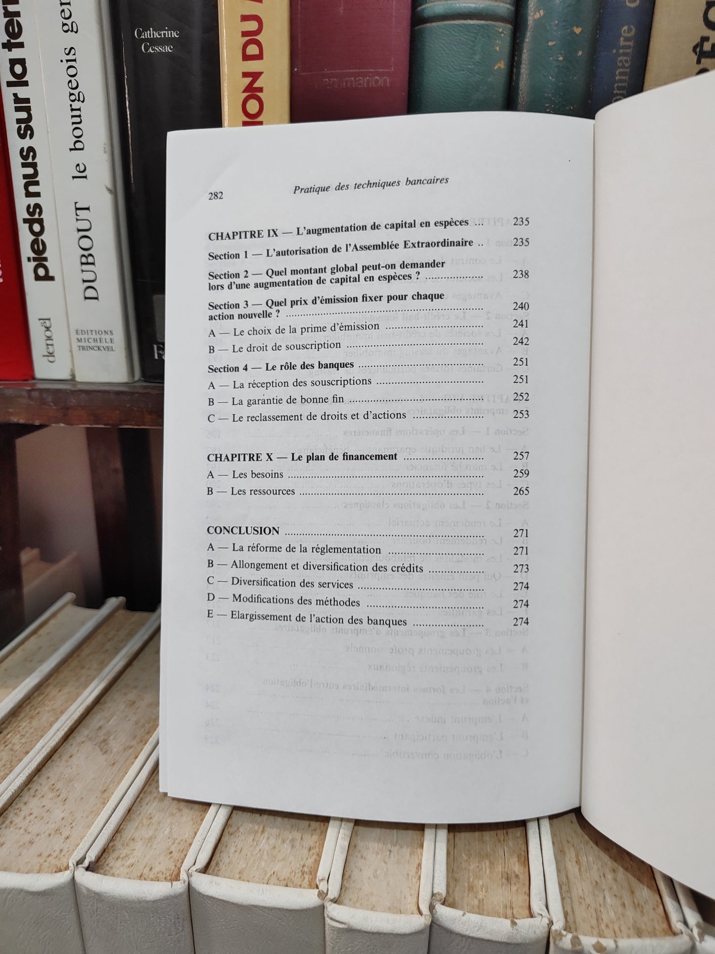 Mansson - Pratiques bancaires