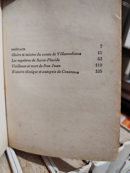 Maranon - Don juan et le donjuanisme