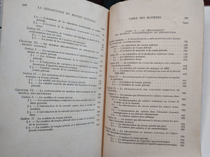 Marchal - La répartition du revenu national tome IV