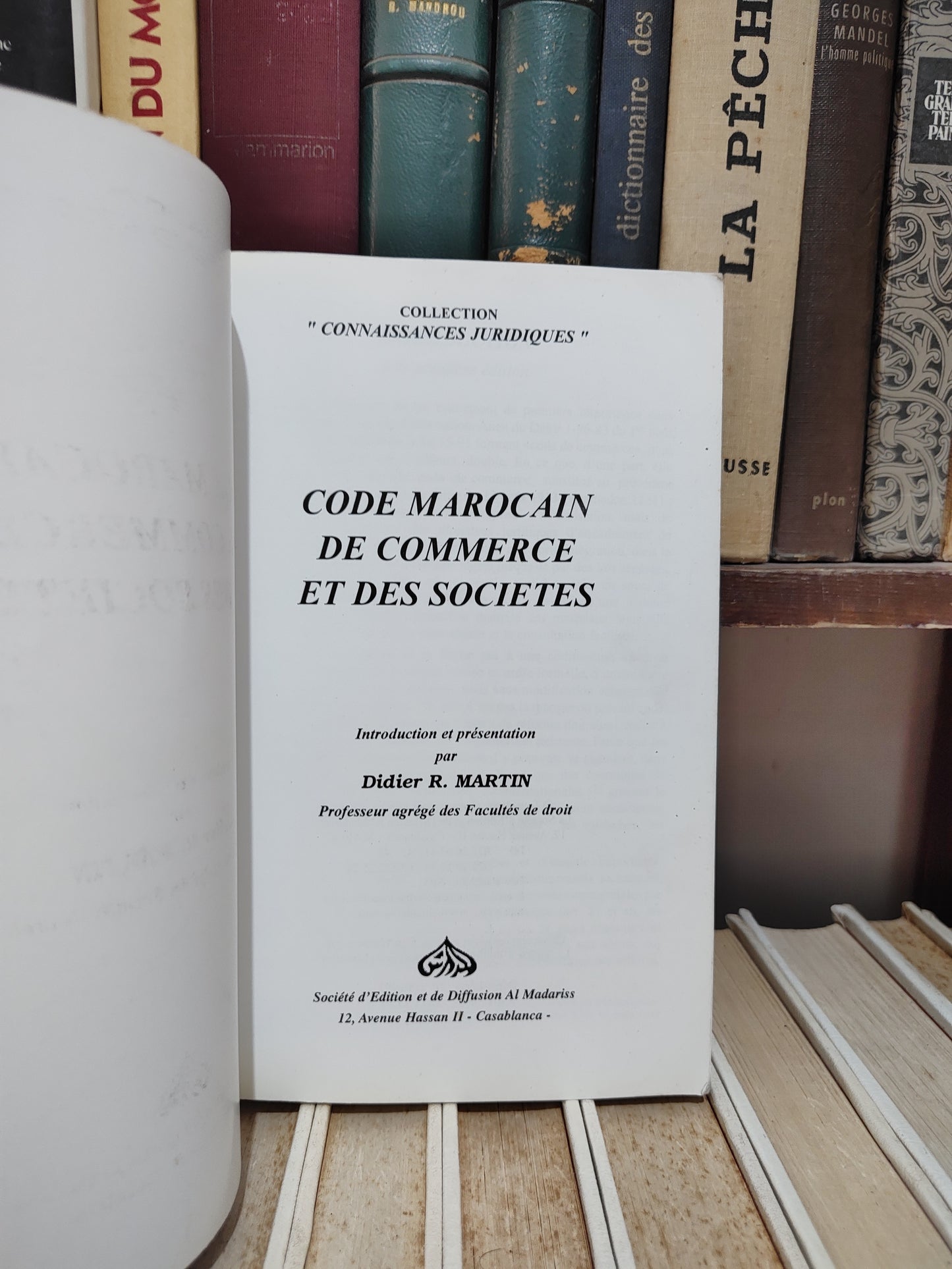 Martin - Code marocain des commerce et des sociétés