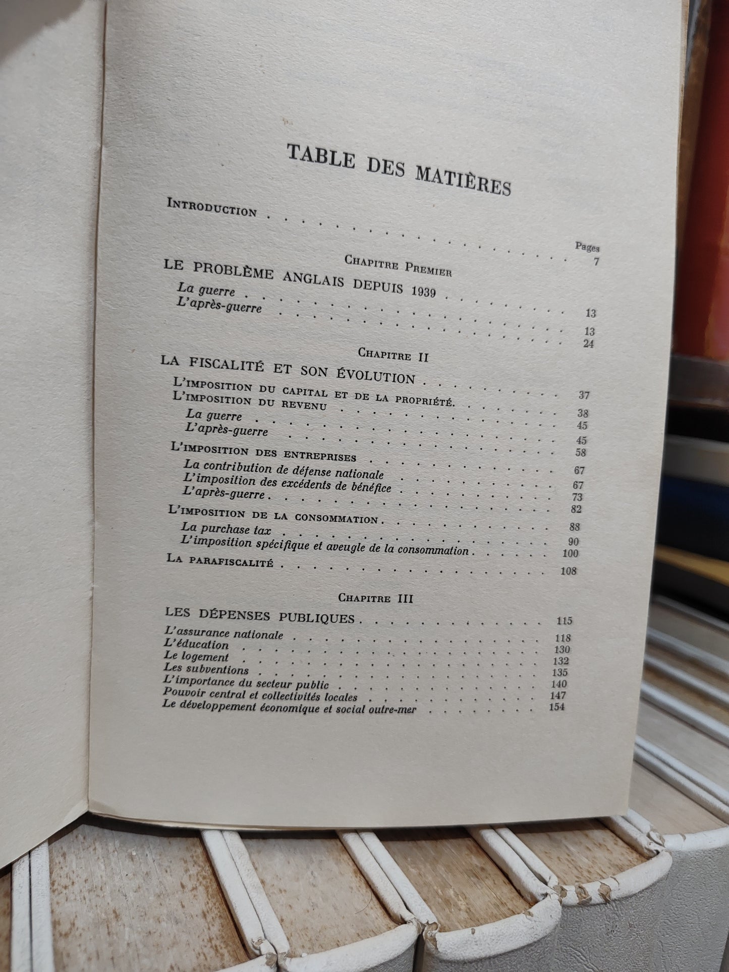 Martin - Les finances publiques britanniques 1939-1955