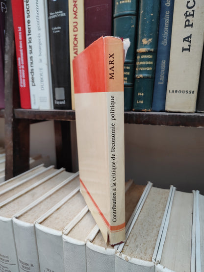 Marx - Contribution à la critique de l'économie politique