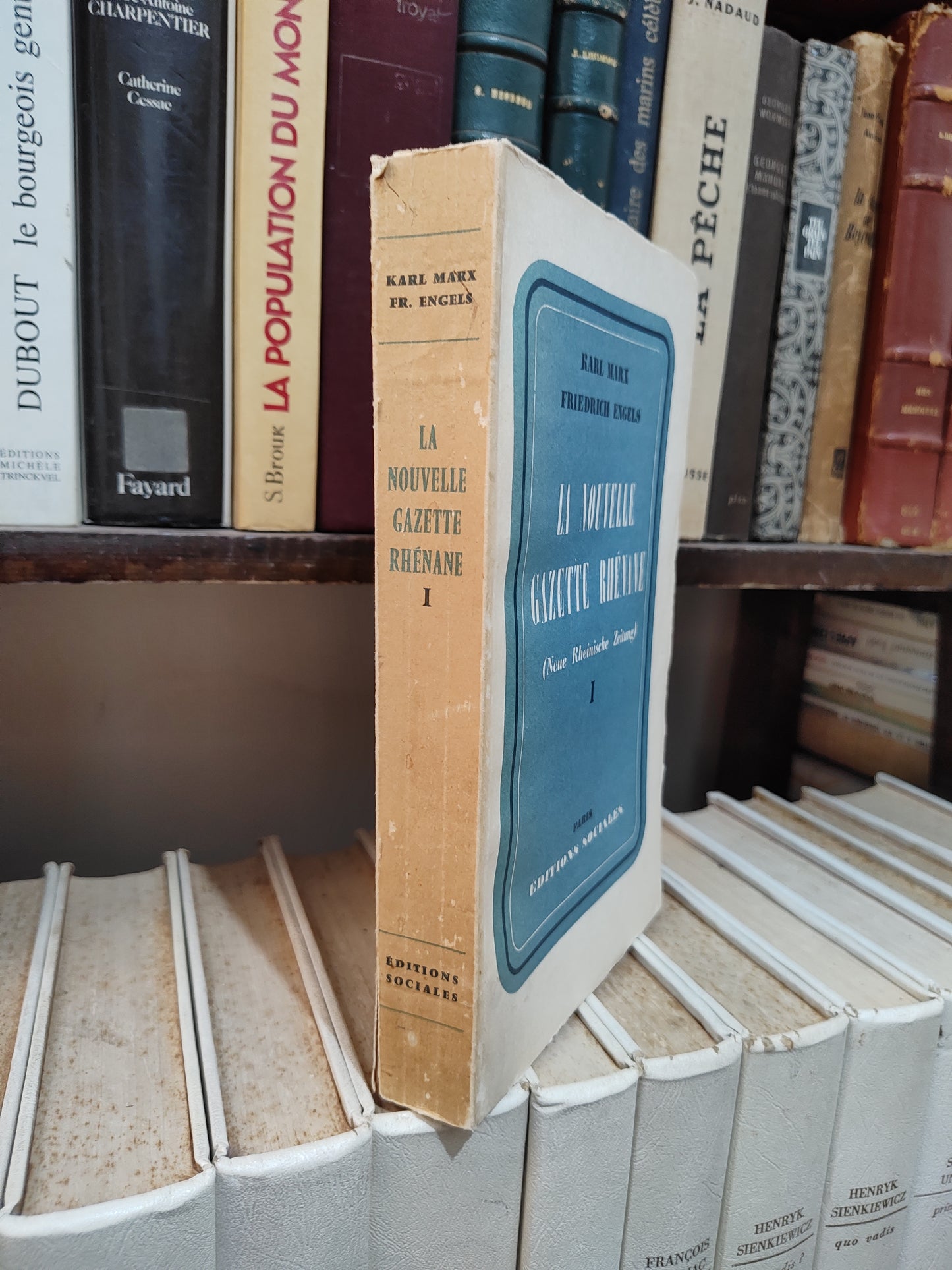Marx Engels - La nouvelle gazette Rhénane Tome 1