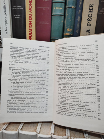 Marx Engels Lénine - Sur l'anarchisme et l'anarchosyndicalisme