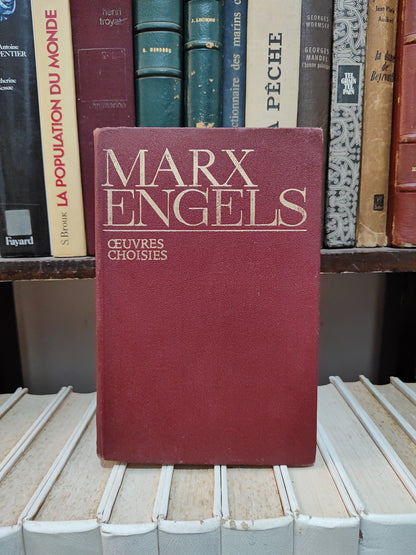 Marx Engels  Œuvres choisies