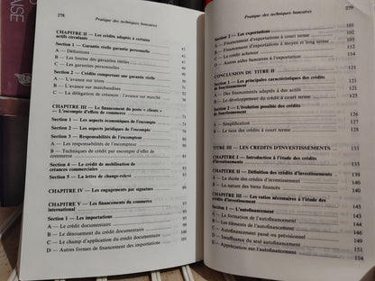 Masson - Pratique des techniques bancaires