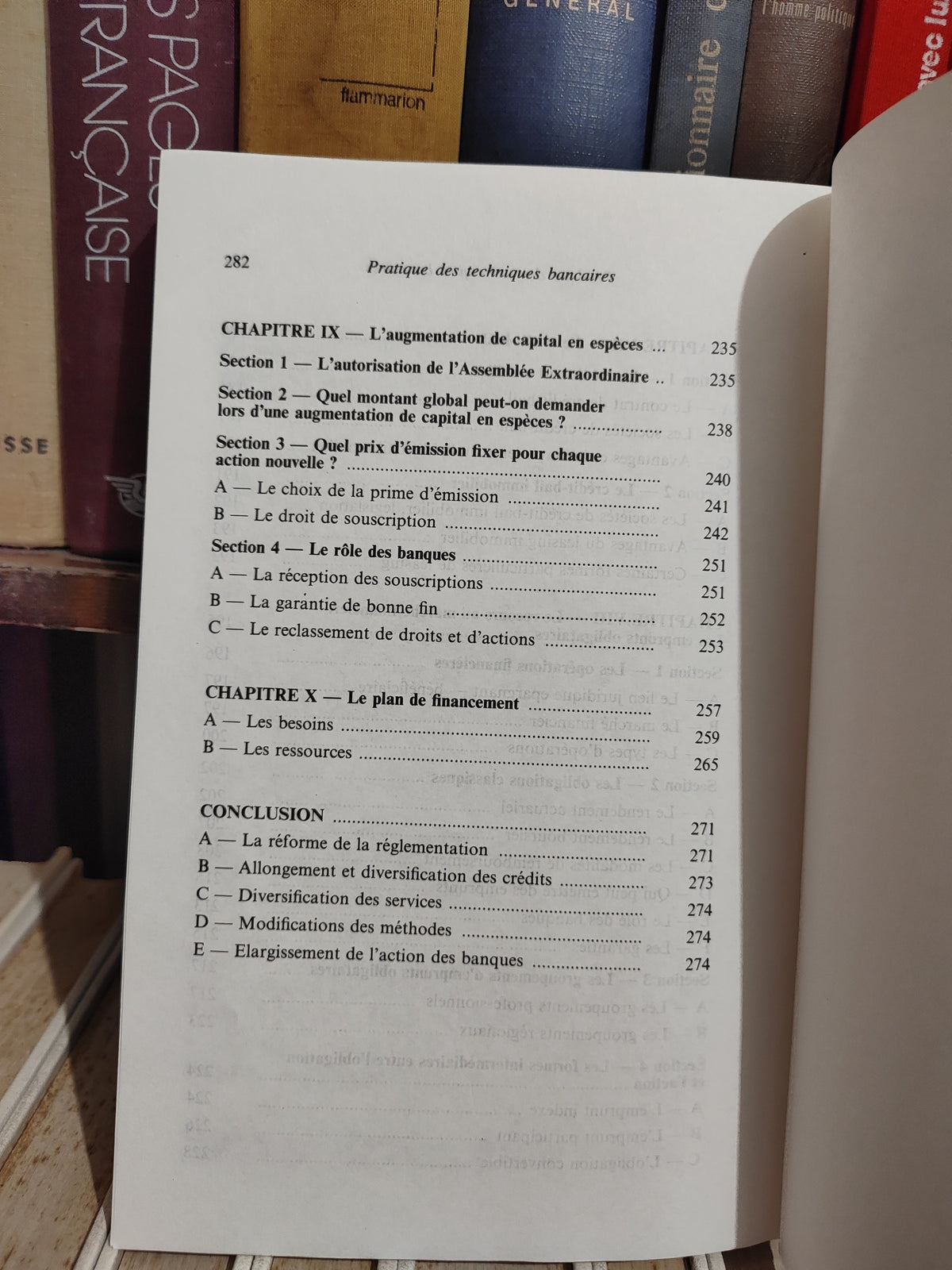Masson - Pratique des techniques bancaires