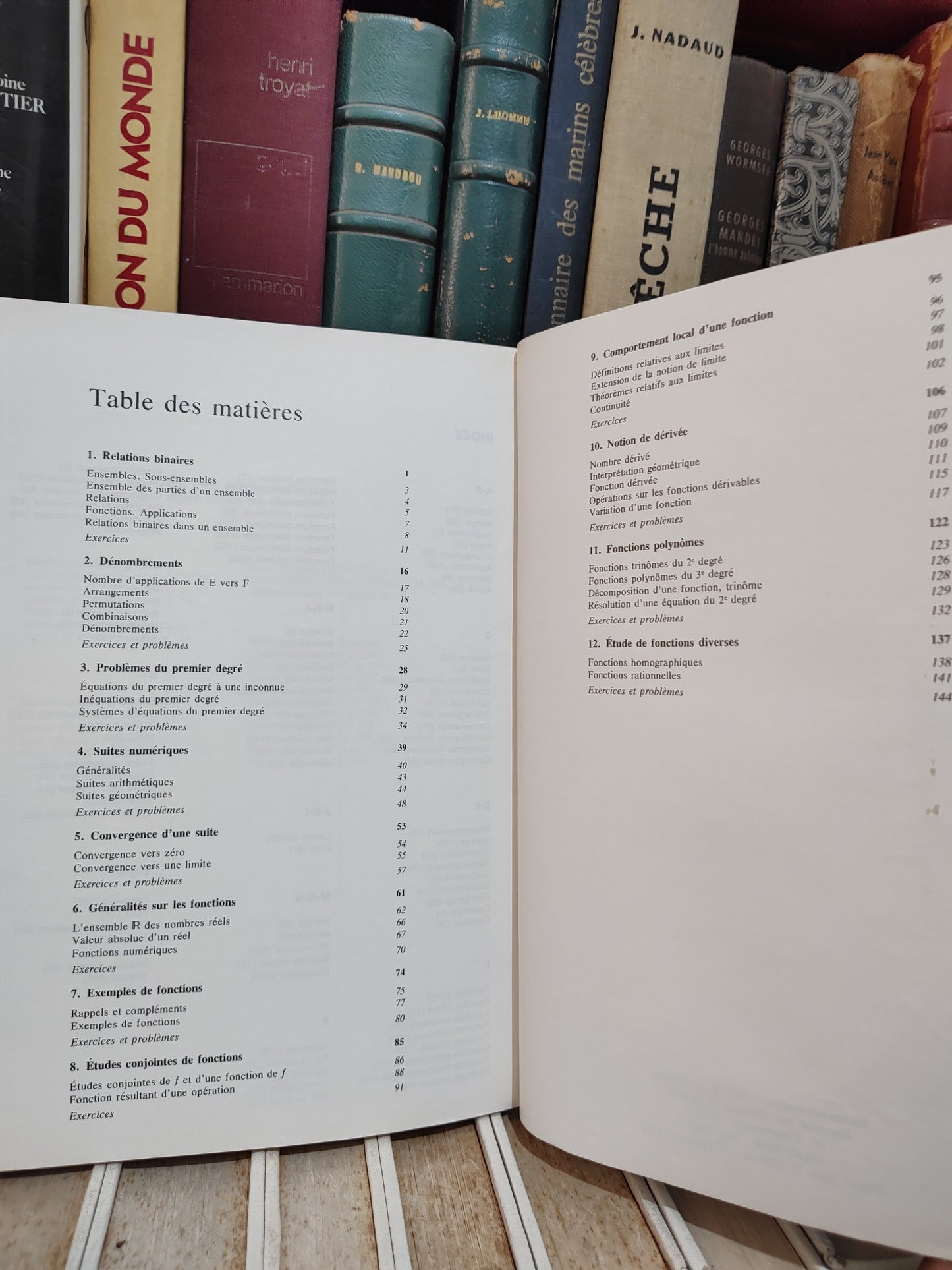 Math 1A Première A2 Première A3 Lycée 82