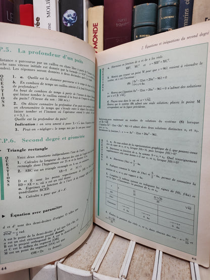 Mathématiques 1er scientifiques Tome 1 Analyse