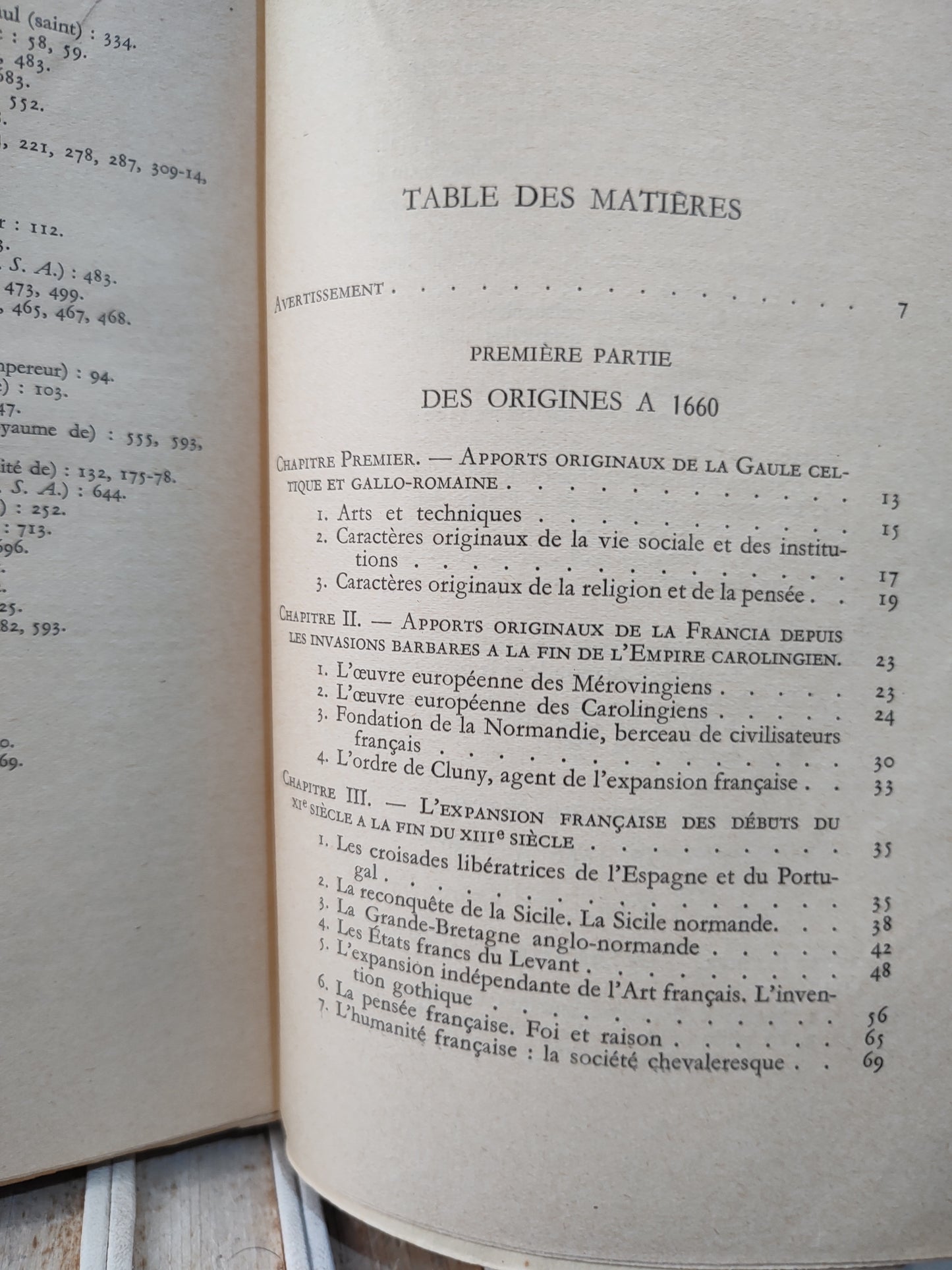 May - Esquisse d'un tableau des apports de la France à la civilisation