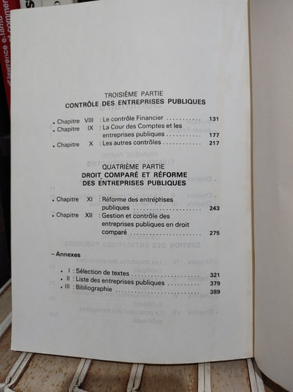 Mdaghri - Droit et gestion des entreprises publiques au Maroc
