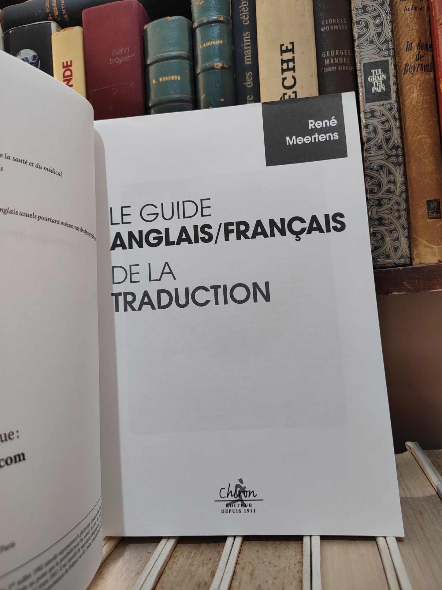 Meertens - Le guide Anglais/Français de la traduction