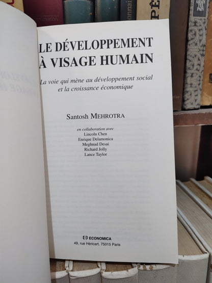 Mehrotra - Le développement à visage humain