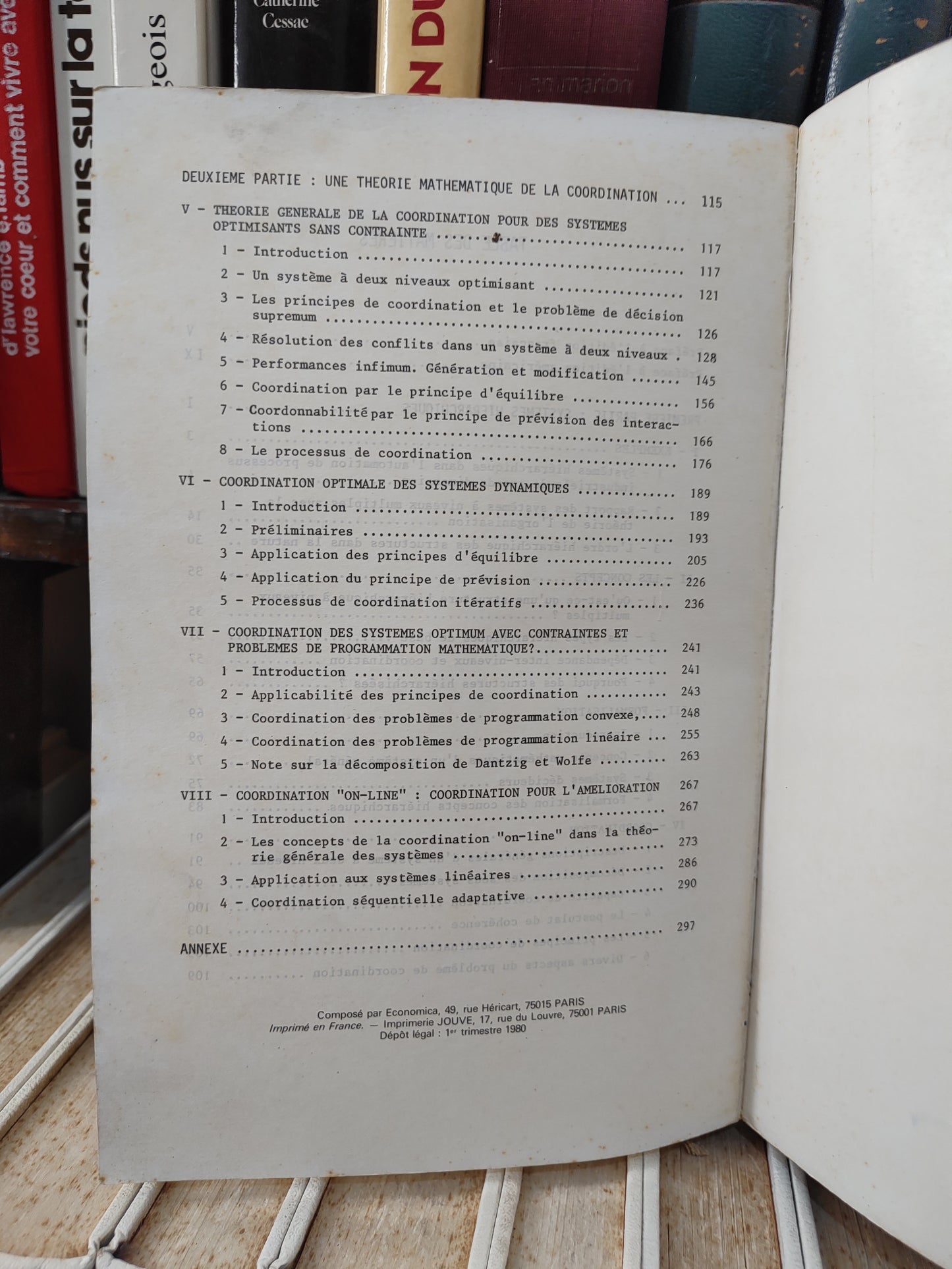 Mesarovic - Théorie des systèmes hiérarchiques a niveaux multiple