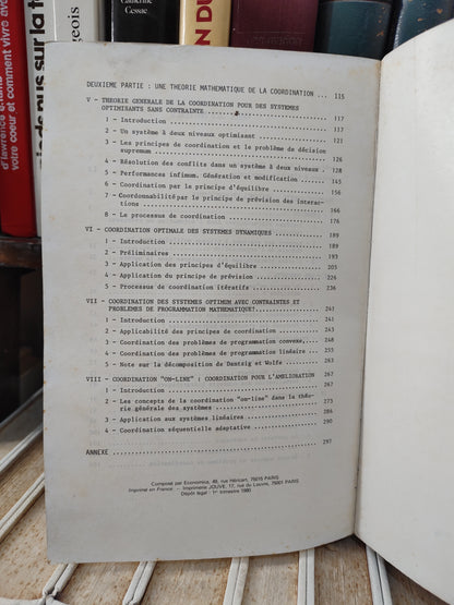 Mesarovic - Théorie des systèmes hiérarchiques a niveaux multiple