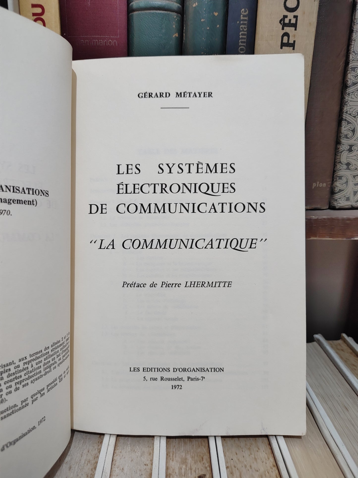 Metayer - Les systèmes électroniques de communications la communicatique