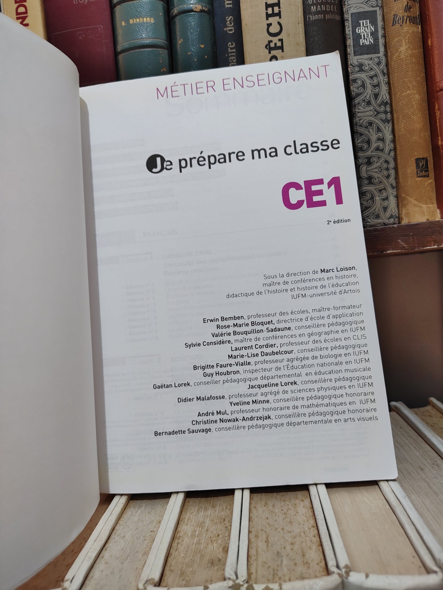 Métier enseignant je prépare ma classe CE1