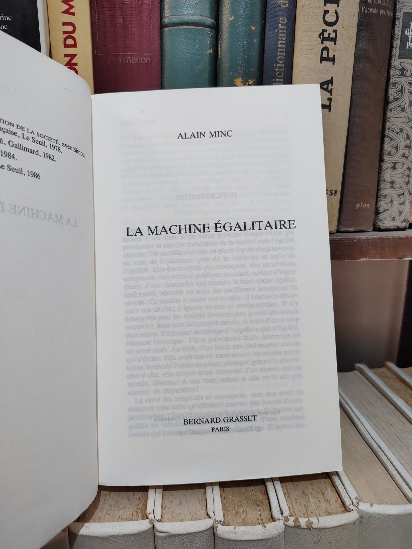 Minc - La machine égalitaire