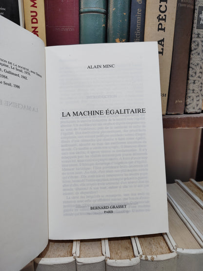 Minc - La machine égalitaire