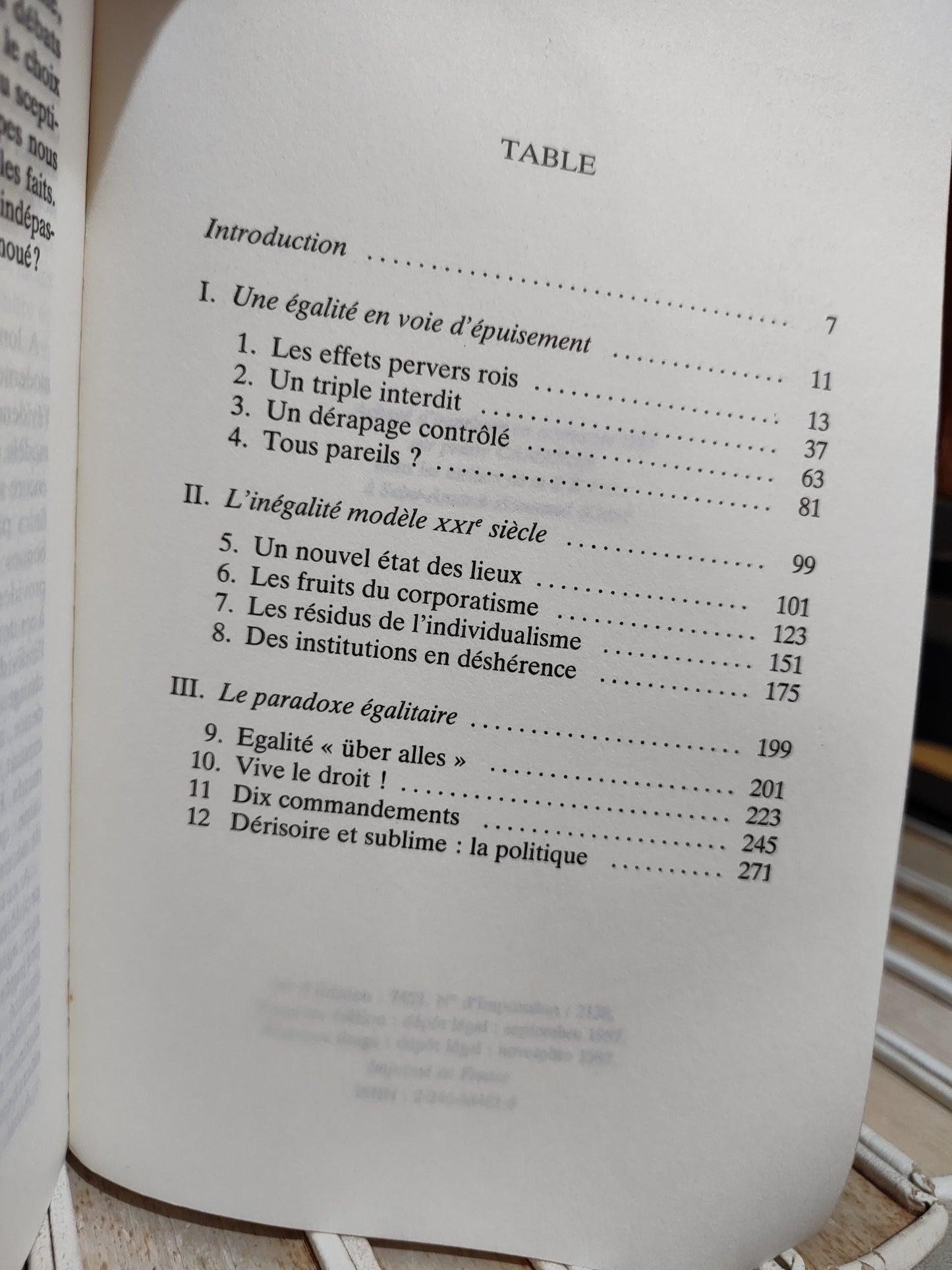 Minc - La machine égalitaire