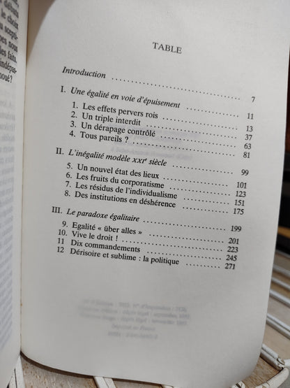 Minc - La machine égalitaire