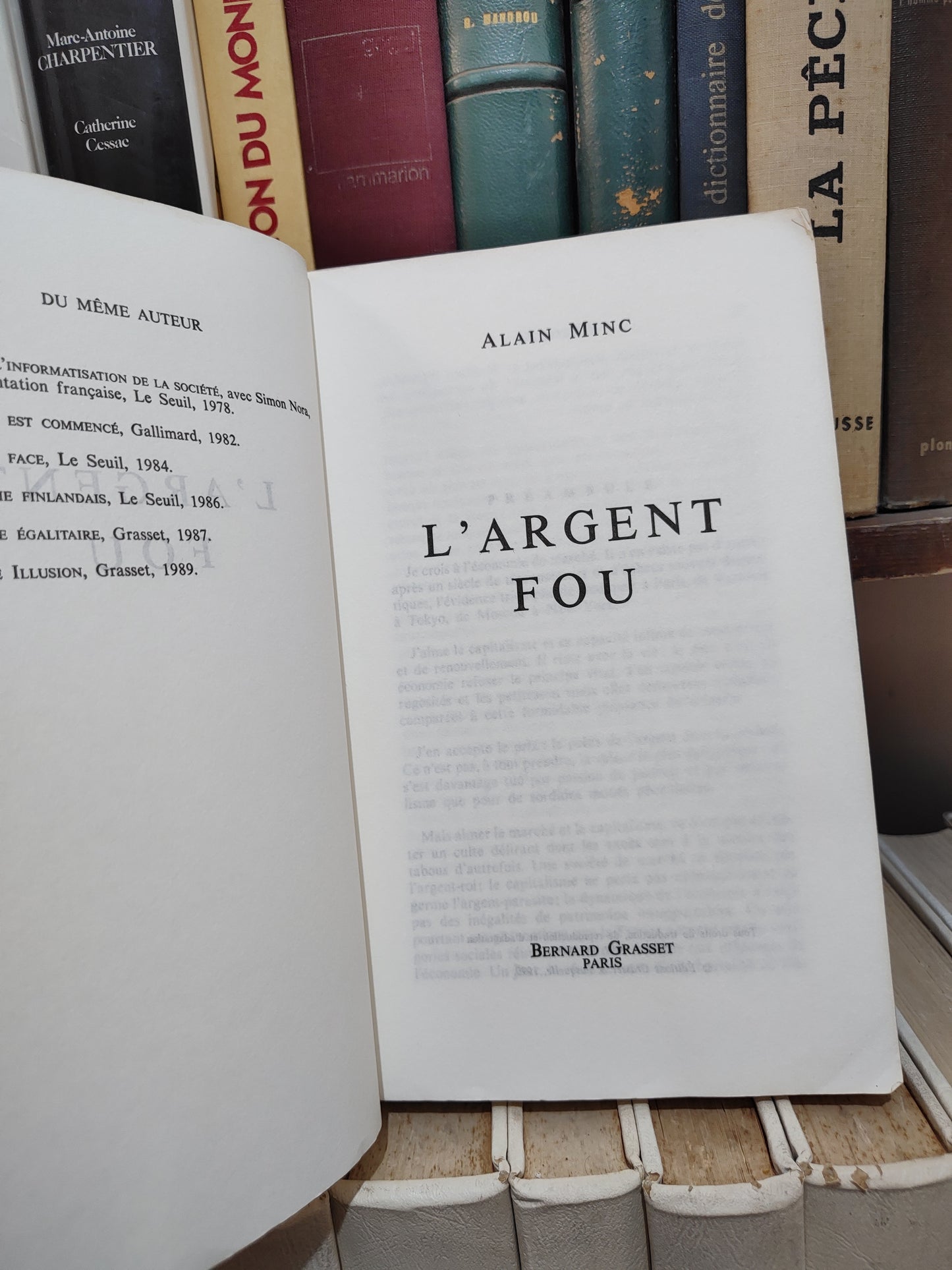 Minc - l'argent fou