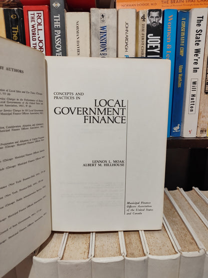 Moak - Local government finance
