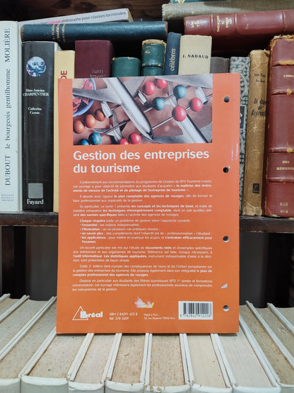 Monereau - Gestion des entreprises du tourisme