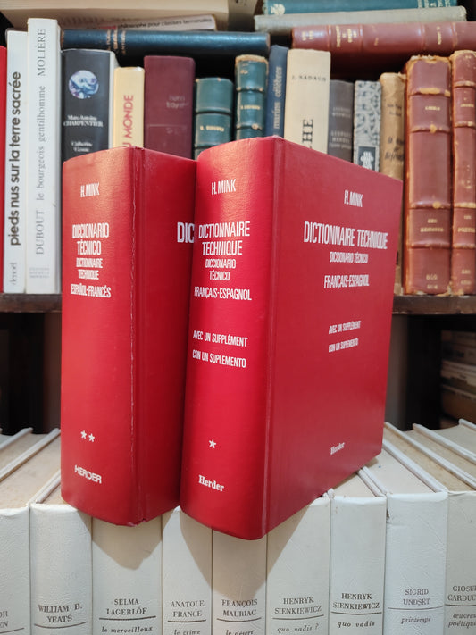 Monk - Diccionario Technico dictionnaire technique Espagnol Francés / Français Espagnol
