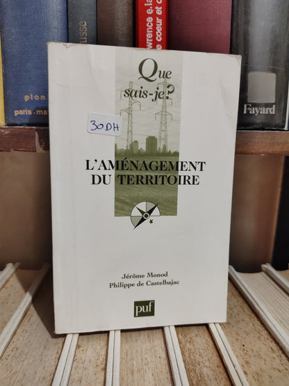 Monod - L'&ménagement du territoire Que sais je