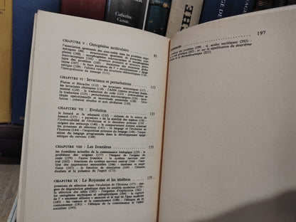 Monod - Le hasard et la nécessité : Essai sur la philosophie naturelle de la biologie moderne