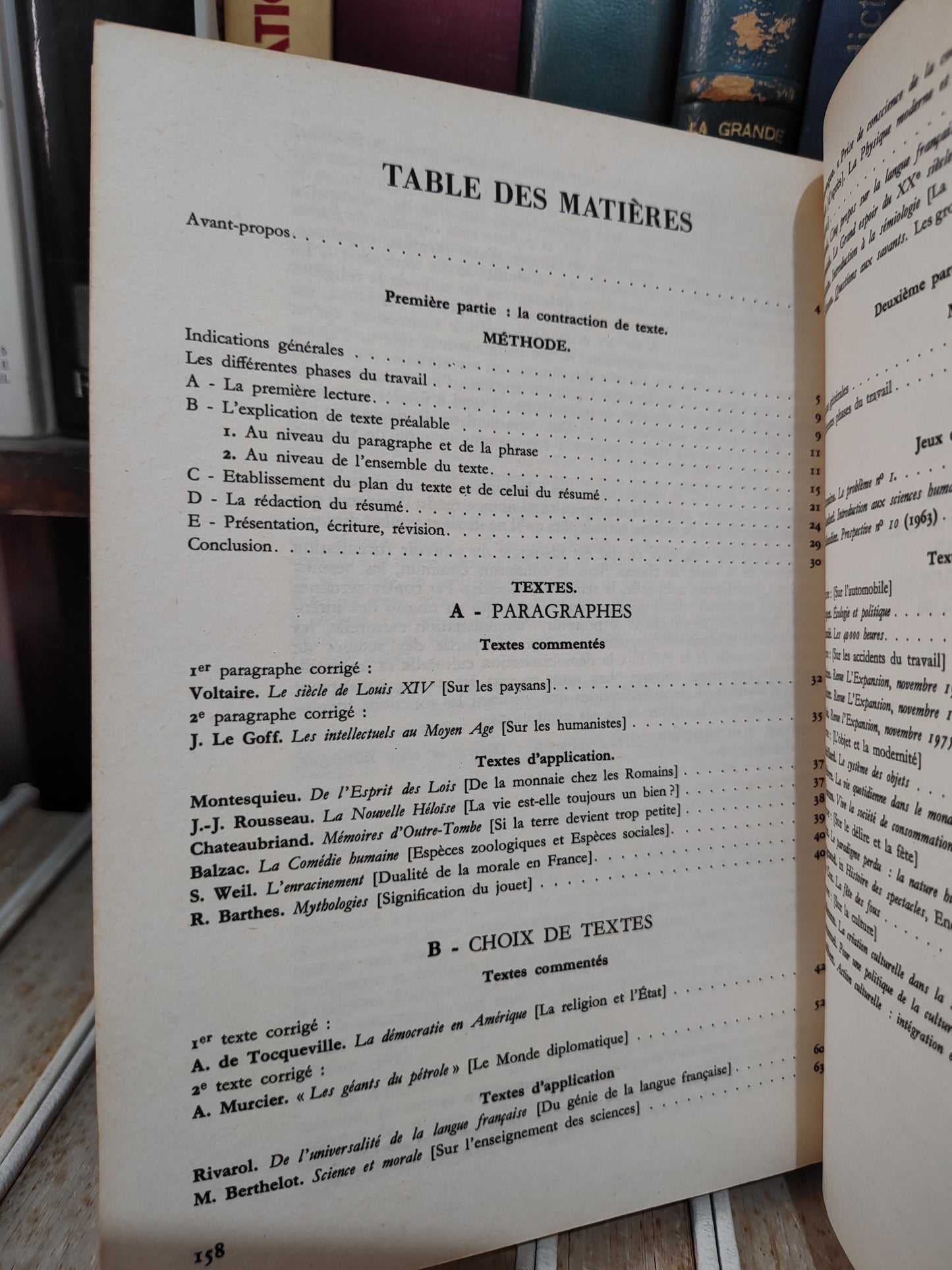 Moreau - La contraction et la synthèse de textes
