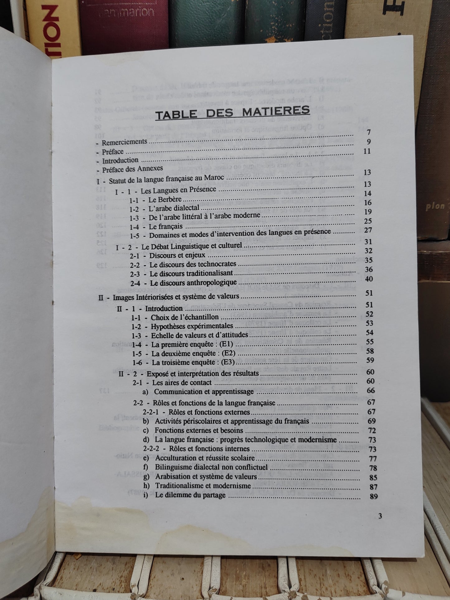 Mostafa - Aménagement linguistique et enseignement du français : enjeux culturels, linguistique et didactiques